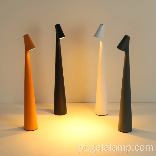Candeeiro de mesa LED elegante estilo vaso